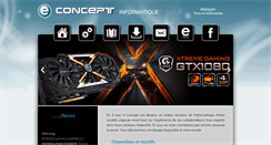Desktop Screenshot of conceptmultimedia.fr